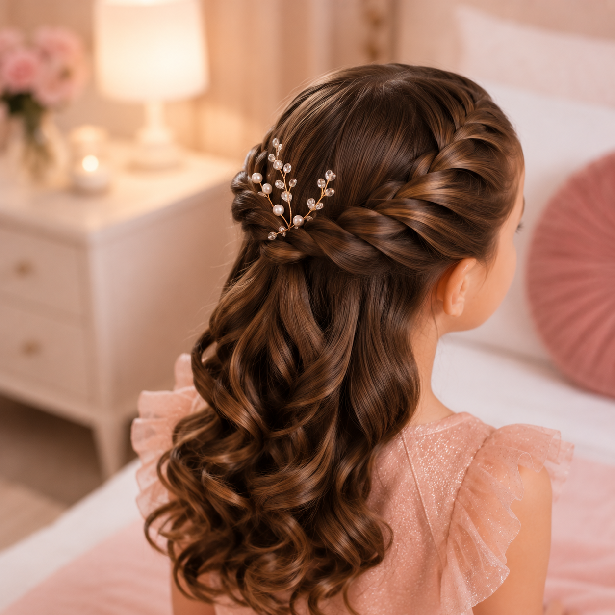 Party Hairstyle for Kids