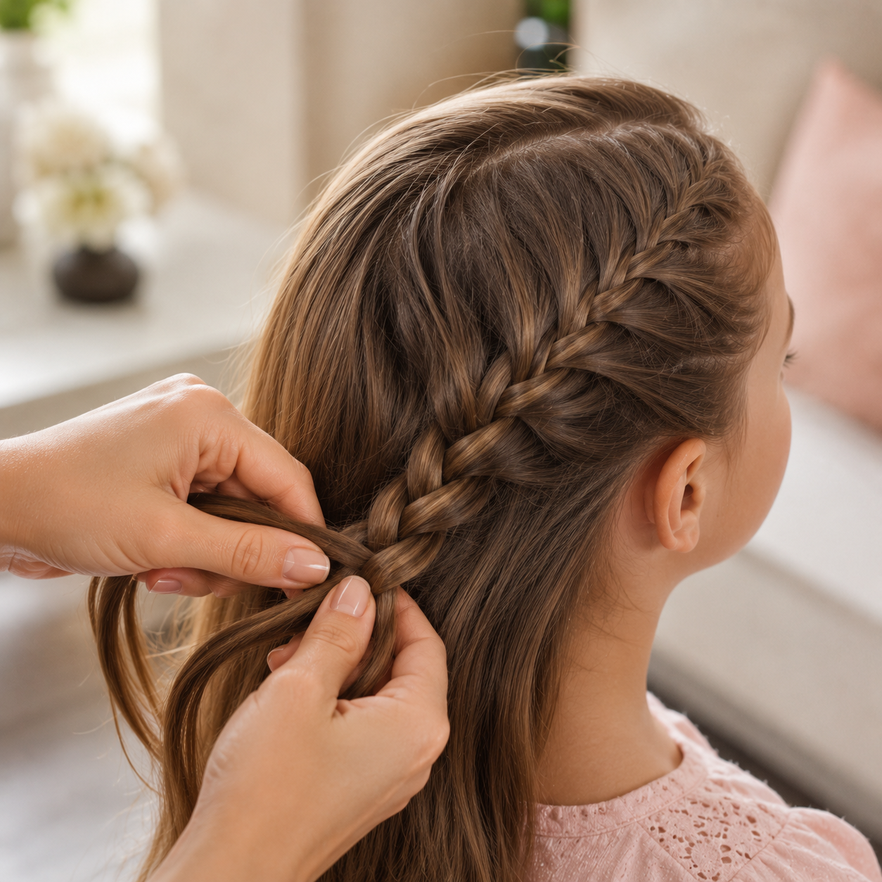 Simple Braids Hairstyle