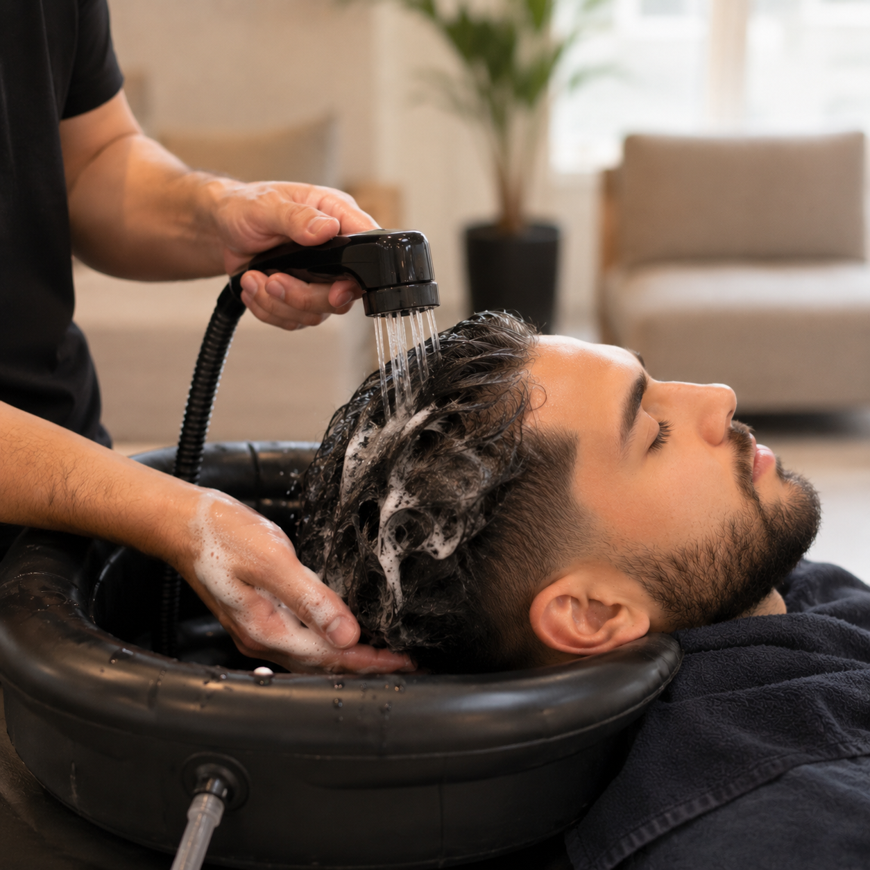 Haircut, Wash & Styling